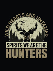 Obraz premium Hunting t-shirt for you