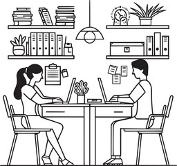 chat,comfortable,conference,designer,desk,employee,internet,job,laptop,manager,online,professional,remote,screen,student,worker,workplace,businessman,chair,distance,interior,office,people,programmer,s