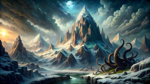 At the Mountains of Madness: Epic Tale of Antarctic Horror by H.P. Lovecraft