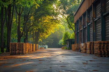 area the factory building professional photography