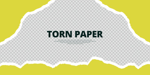 Torn or repped paper lemon and white border colour transparent, png, background banner or poster design, cardboard, booklet, edge, page, cover, border, scrap, cracked, advertising, break, realistic,