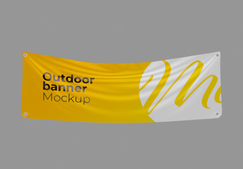 Outdoor Banner Mockup