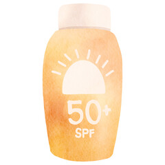 watercolor sunscreen
