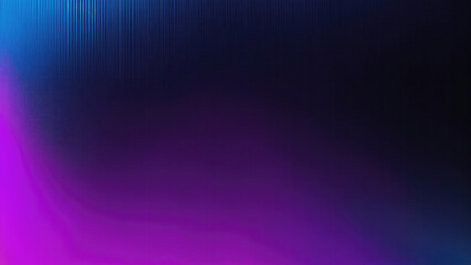 Black magenta blue purple abstract color gradient background grainy texture