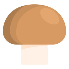 champignon flat icon