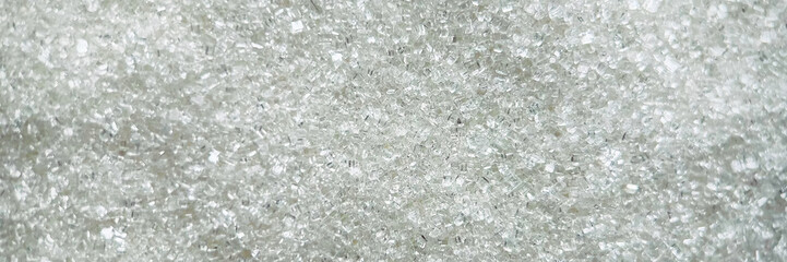 Close-up texture of sugar
