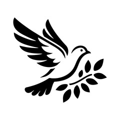 The dove logo design is elegant and luxurious. Dove logo design