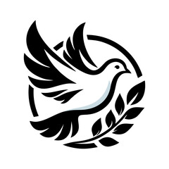 The dove logo design is elegant and luxurious. Dove logo design