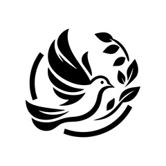 The dove logo design is elegant and luxurious. Dove logo design