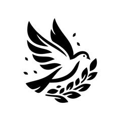 The dove logo design is elegant and luxurious. Dove logo design