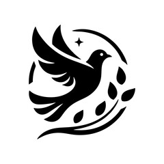 The dove logo design is elegant and luxurious. Dove logo design