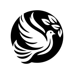 The dove logo design is elegant and luxurious. Dove logo design