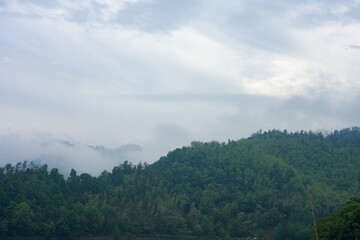 lake in the mountains