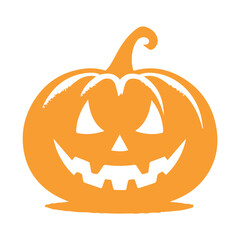 Scary Halloween pumpkin