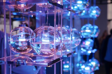 Illuminate your designs with the mesmerizing allure of a translucent glass claw machine