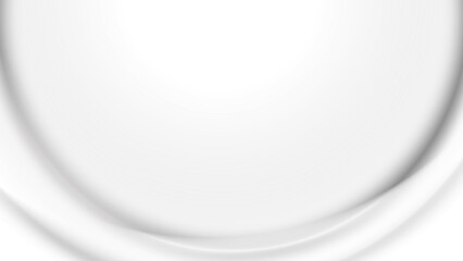 Abstract  white and gray color, modern design background with curve lines. Vector illustration.