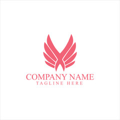 Young female silhouette. Elegant, feminine lines