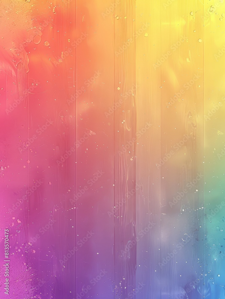 Poster soft gradient banner features muted vintage tones, blending elegance and calmness in a simple layout