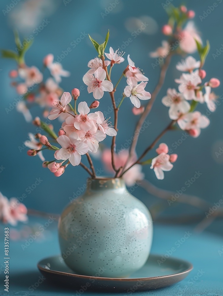 Aufkleber soft pastel shades create a calming vibe in the tranquil design palette banner with a subdued color 