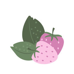 strawberry vector icon