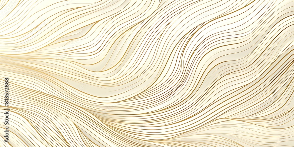 Poster golden lines with wave pattern design, wavy, golden lines, wave pattern