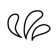 japanese manga comic effect line element