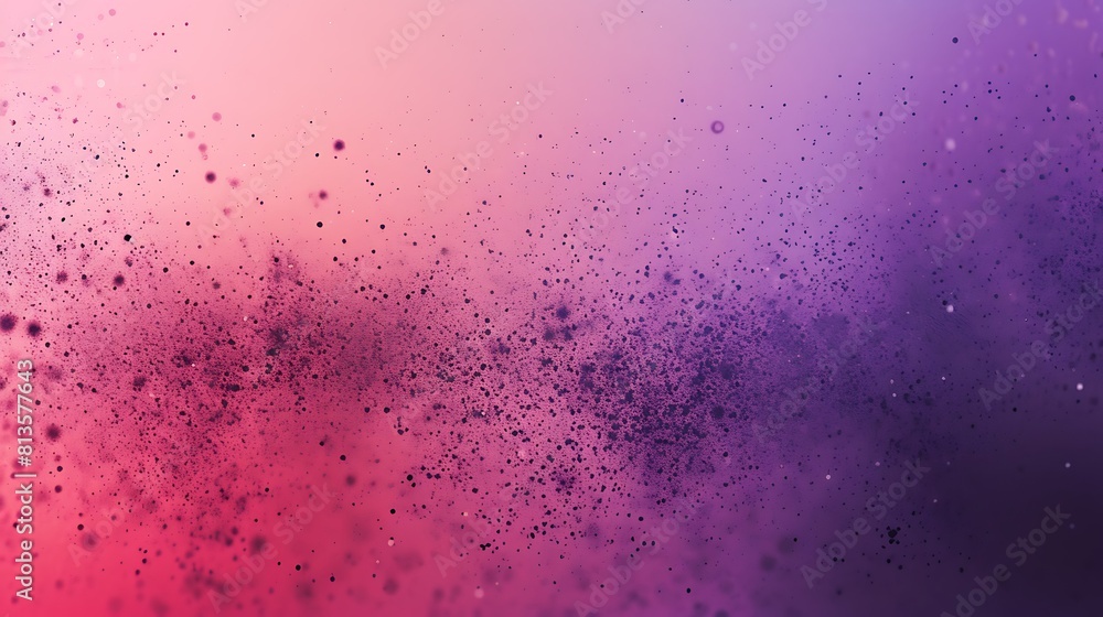 Poster ruby and lilac gradient background with black microdots, ruby, lilac, gradient background, black mic