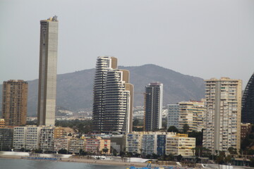 Obraz premium balcon de benidorm