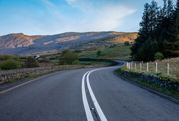 road in the mountains