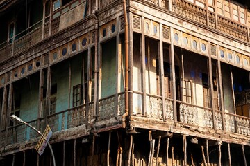 Corner of an old building