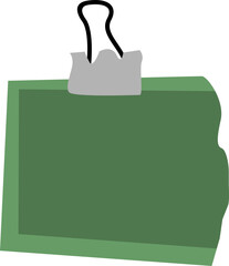 Obraz premium Daily Note Reminder Element