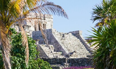 Obraz premium Tulum ruins in the riviera maya
