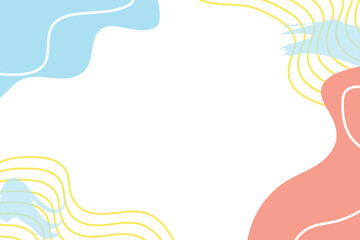 Fluid abstract background vector illustration