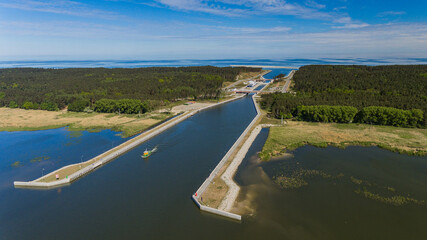 Przekop Mierzei Wiślanej © Marcin