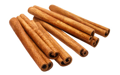 Delicious cinnamon sticks, cut out