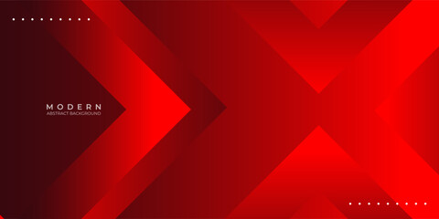 abstract modern overlap red background