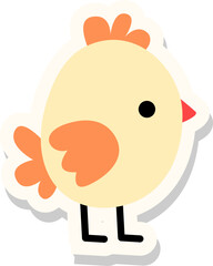 Farm Illustration Sticker Element