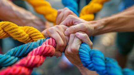 hands together - teamwork