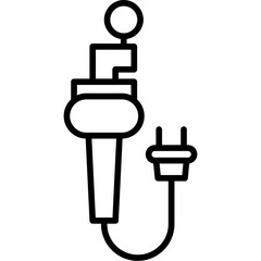 Electric Cast Saw Icon