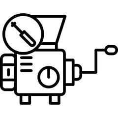 Meat Grinder Repair Icon
