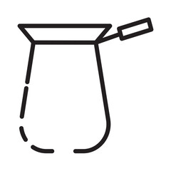 Coffee Drink Pot Line Icon