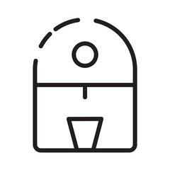 Coffee Grinder Mill Line Icon