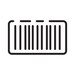 Bar Barcode Code Line Icon