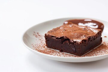 Gourmet Ancho Chile Chocolate Brownie with Crisp Edges