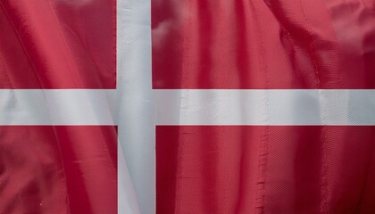 Fabric and Wavy Flag of Denmark