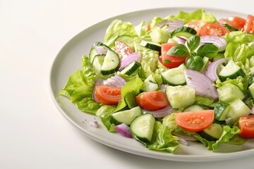 Delicious Chopped Salad with Creamy Olive Oil Dressing
