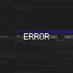 Glitch noise static television or VHS VFX. Tv screen interference distortion effect. Vintage background or glitch transition effect for video editing. Old damaged noisy stripes effect