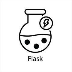 Flask Vector icon