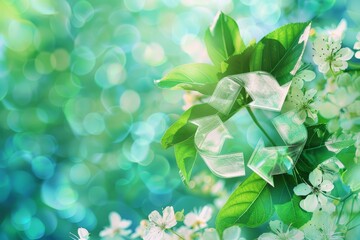 recycling beautiful background