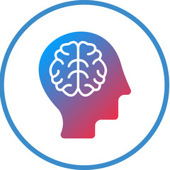 Vector Design Brainstorming Icon Style